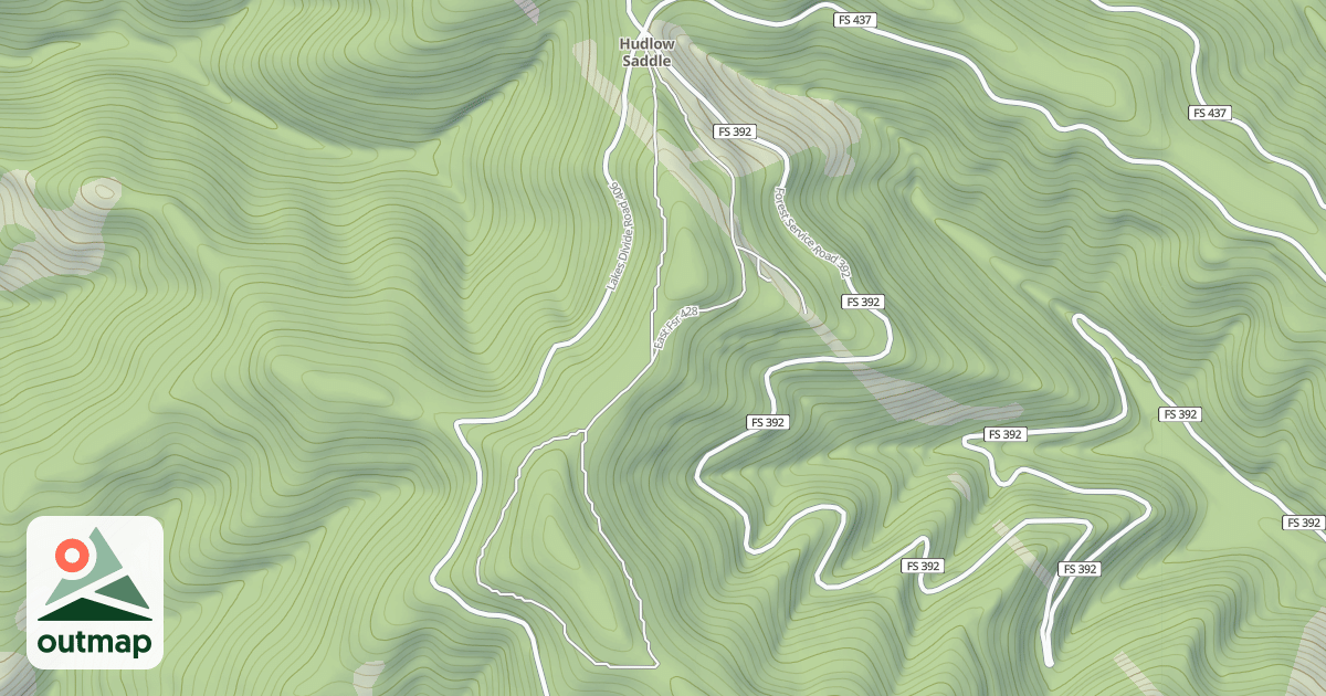 Map of BADGER MOUNTAIN