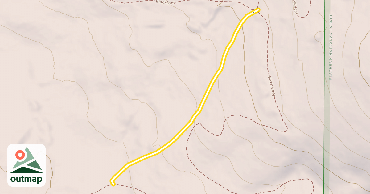 Map of Crater