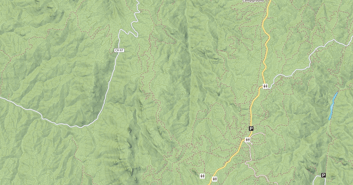 Map preview of CABIN RIDGE