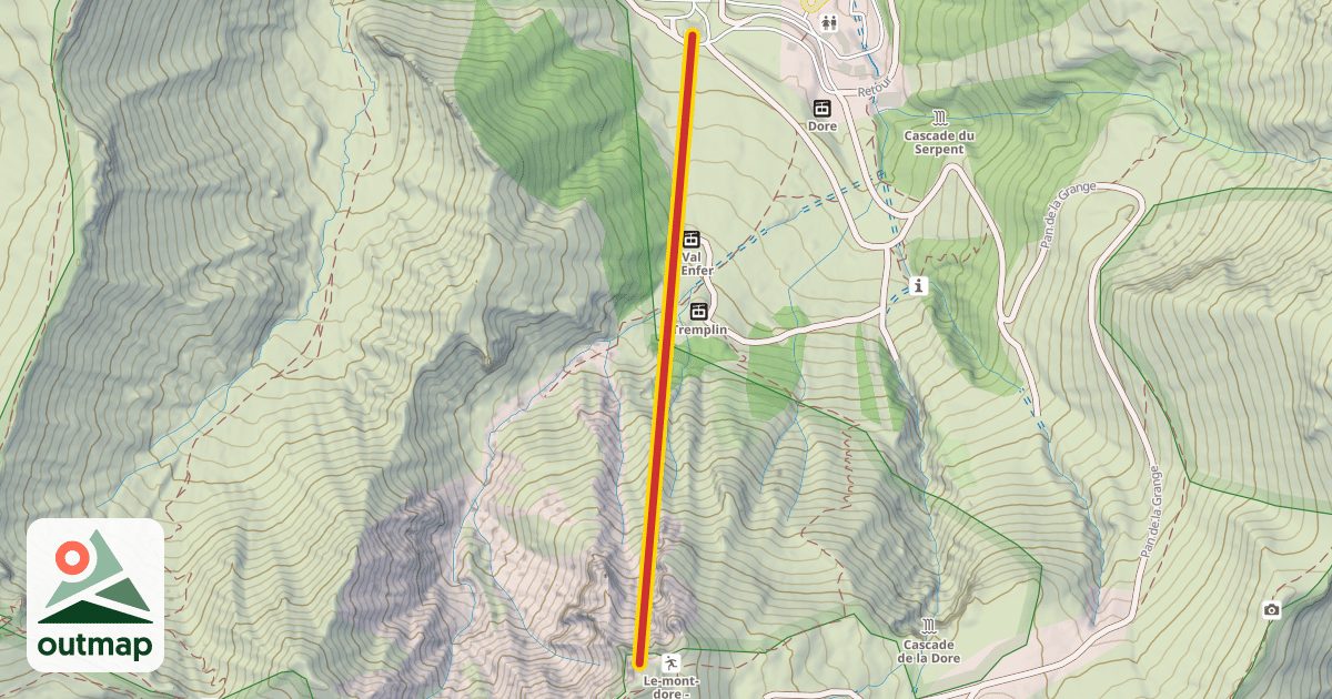 Map of Sancy