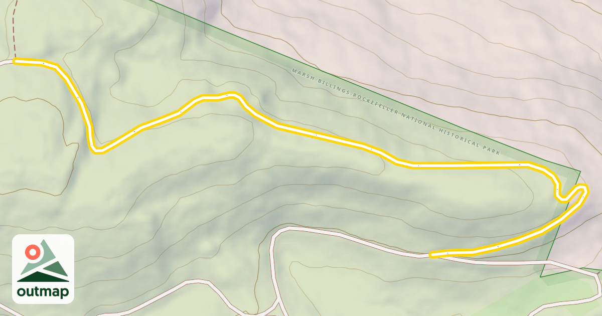 Map of North Ridge Loop Trail