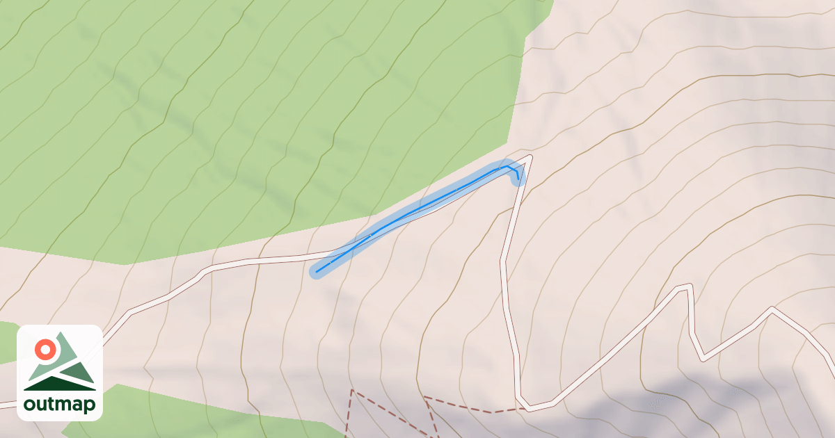Map of Tétras - Chemin