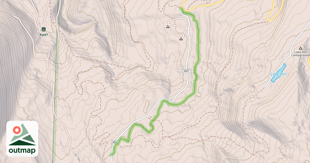 Map of Scandinavian Trail