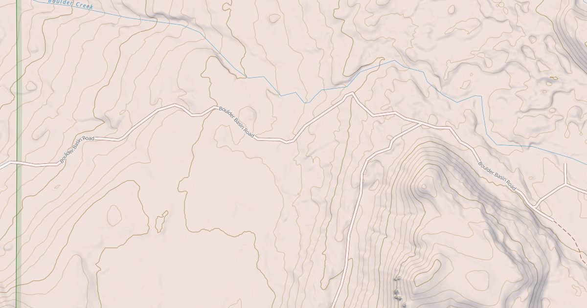 Map preview of BOULDER BASIN