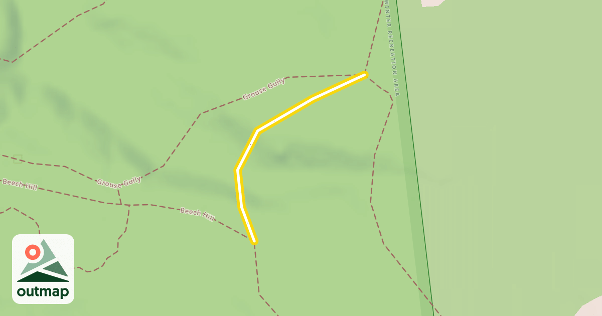 Map of Lower Gully
