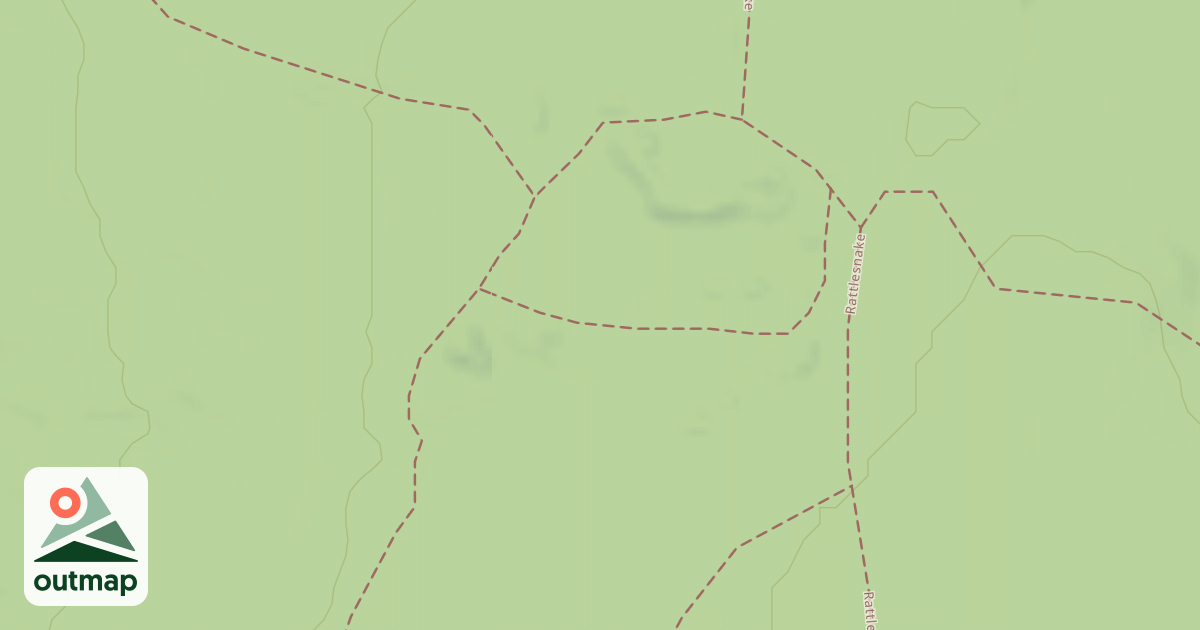 Map of Rattlesnake Hill Trail