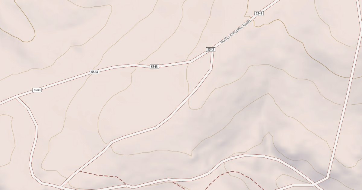 Map preview of BUFFIN MDW ROAD T4