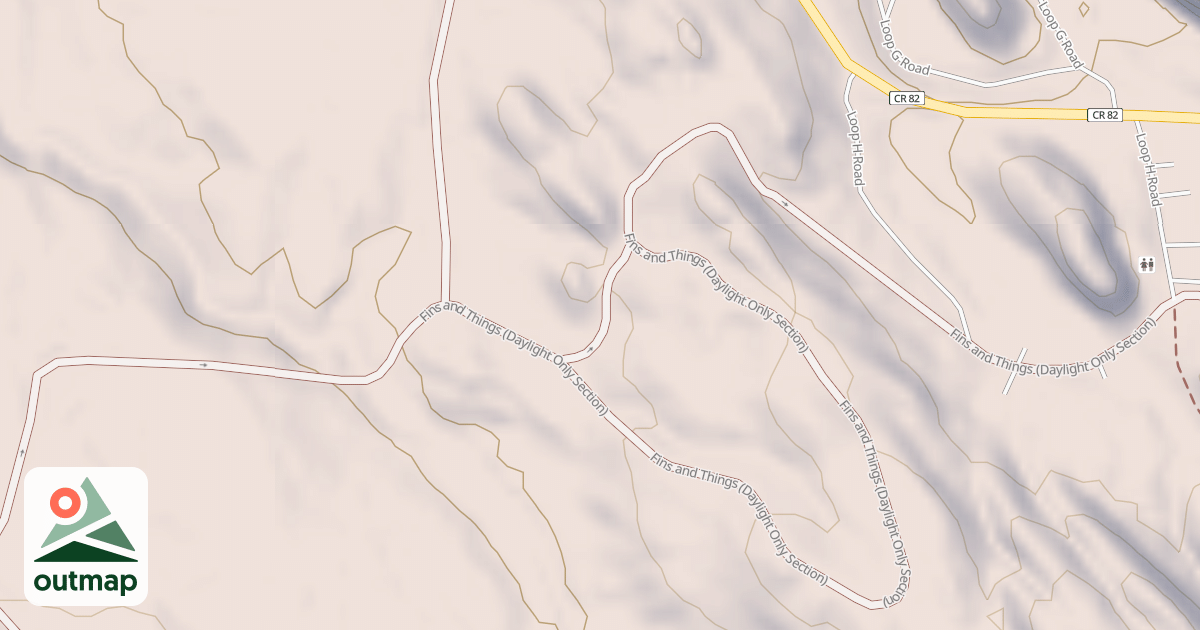 Map of BLM National GTLF Public Motorized Roads 24bf2499-5439-4018-9ada-0a335c1b7743