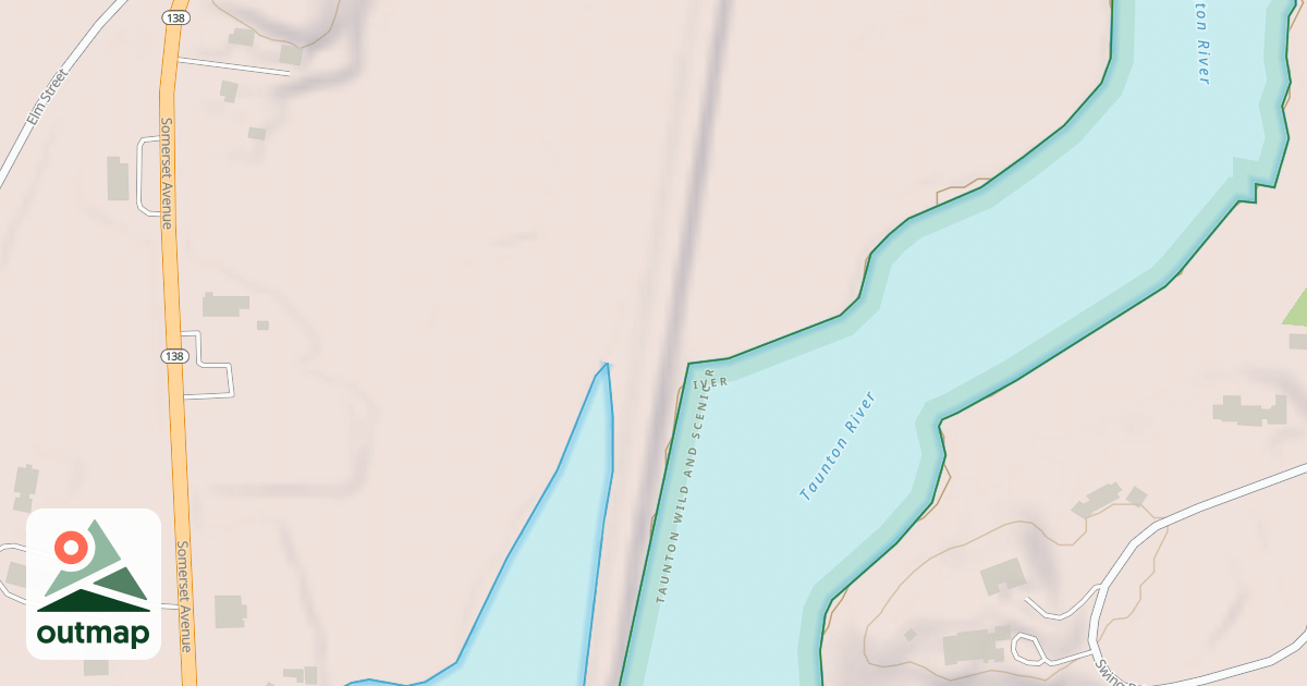 Map of Abandoned Railroad Tracks