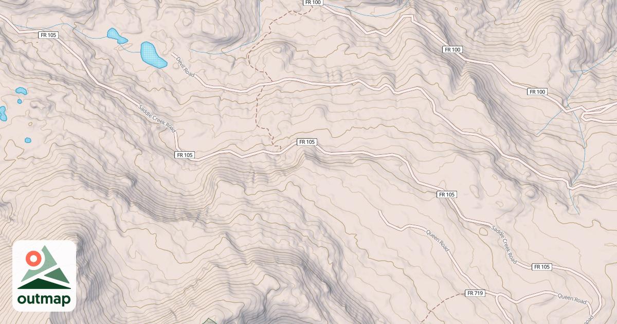 Map of SADDLE CR