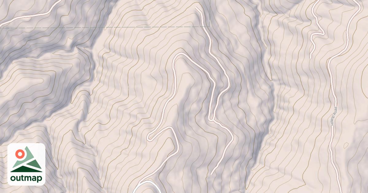 Map of TEHAMA RIDGE