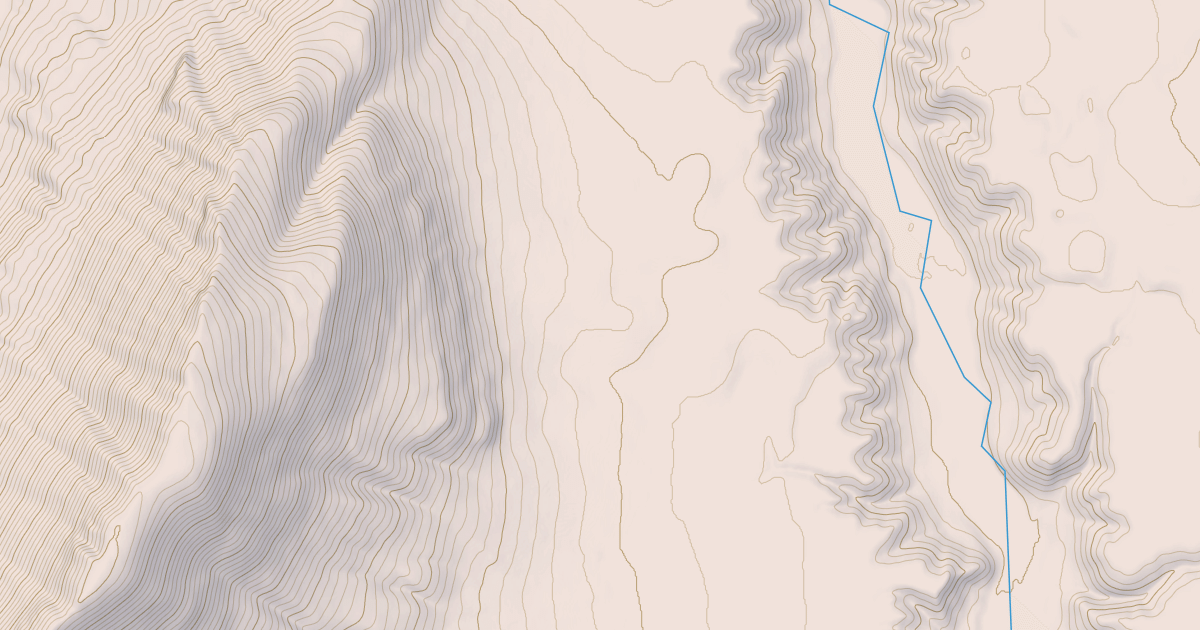 Map preview of Copper Lake Trail