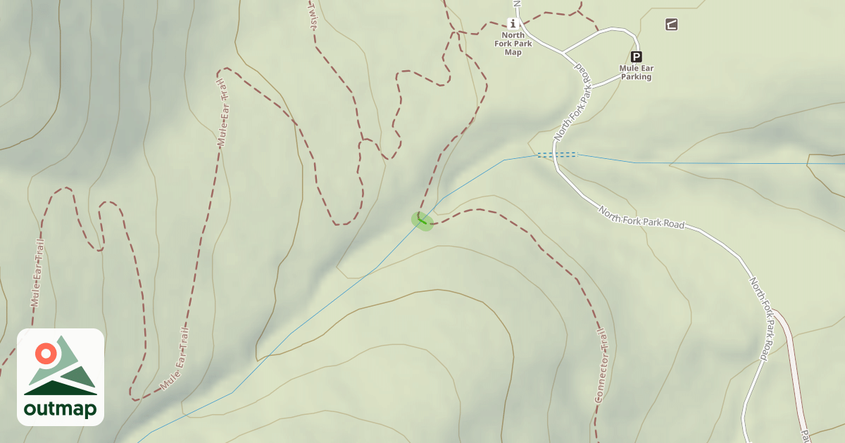 Map of Connector Trail
