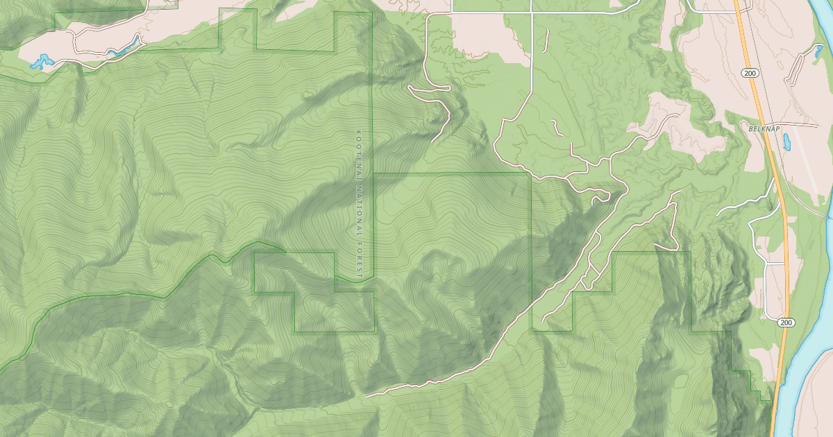 Map preview of MOSQUITO CREEK