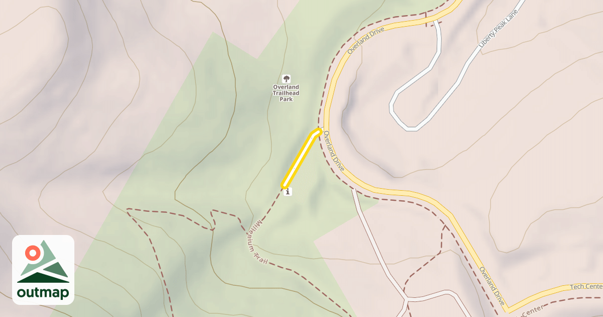Map of Millenium Trail