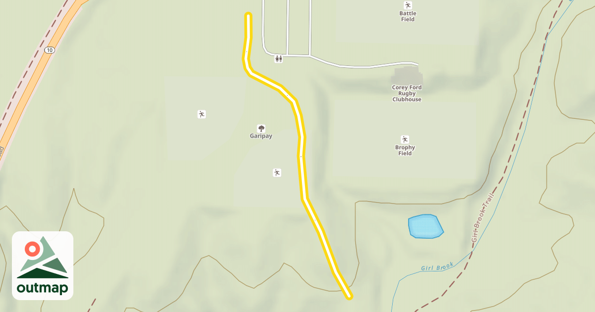 Map of Garipay Green Loop
