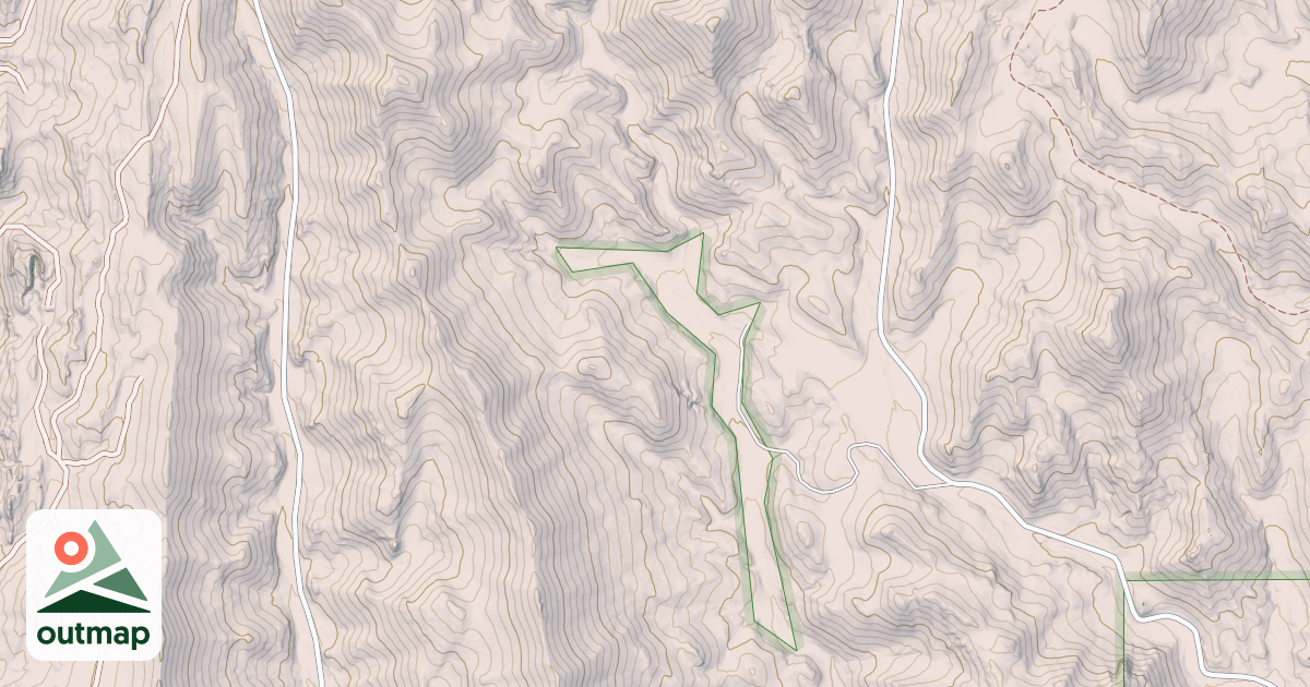 Map of FLYNN CREEK BR 1D