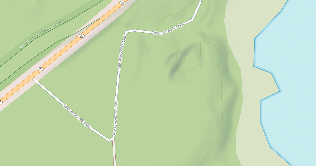 Map preview of USFS Motor Vehicle Use Map Roads {48E689A5-2985-4CFA-897C-6FD5510763D6}