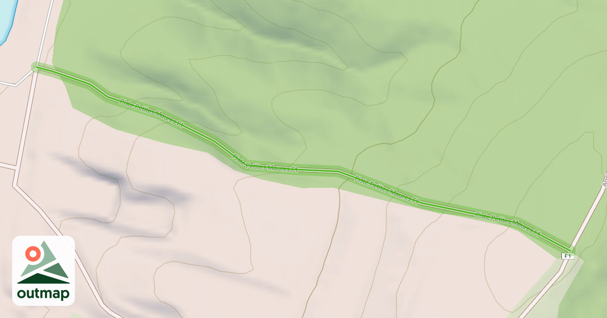 Map of Piste Petites Maures F1