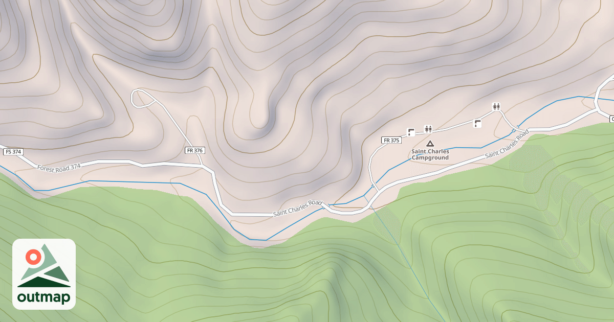 Map of ST. CHARLES