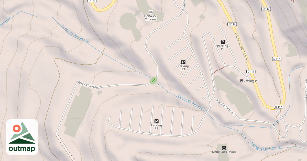 Map of Access UCPA