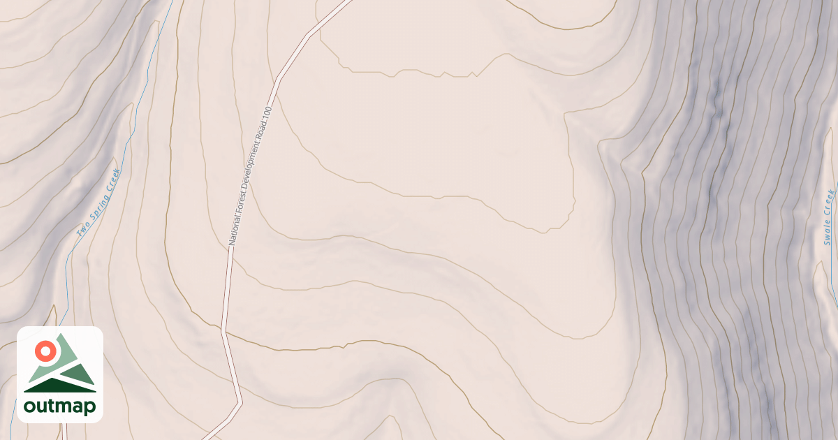 Map of USFS National Forest System Roads {0BB72DCD-4A04-495E-AFB4-A0C63022F6DD}