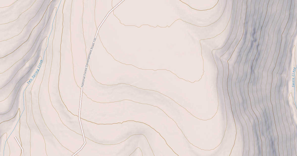 Map preview of USFS National Forest System Roads {0BB72DCD-4A04-495E-AFB4-A0C63022F6DD}