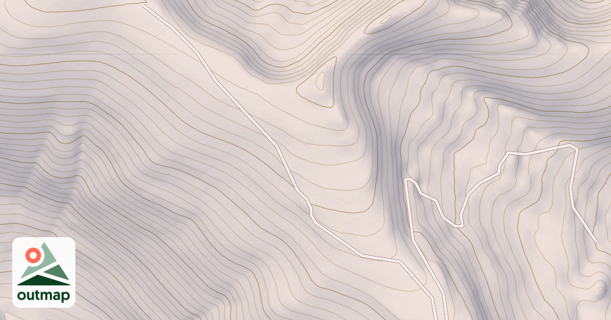 Map of GOLDEN CUP MINE EAST FORK