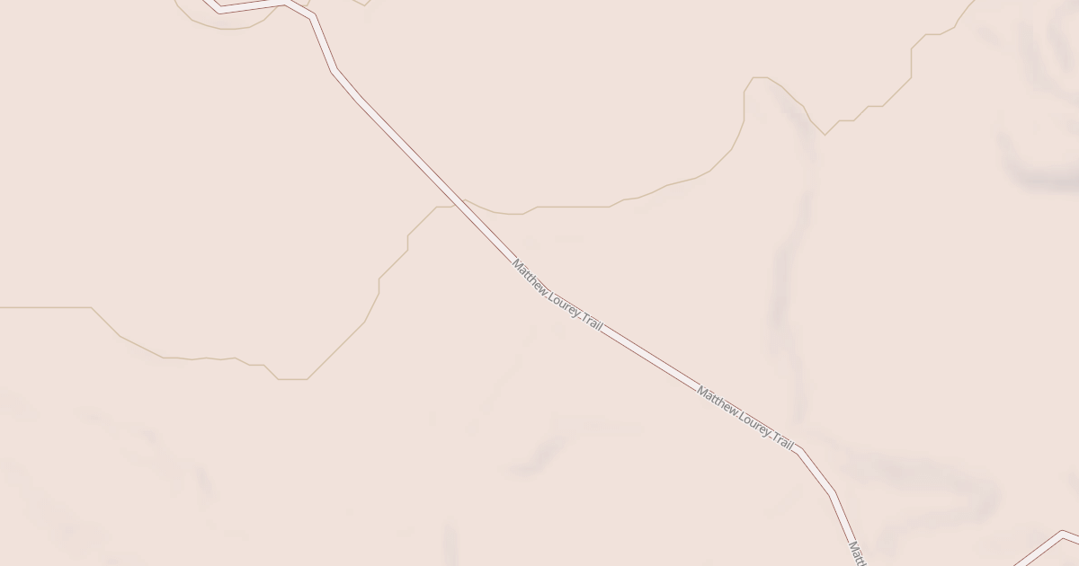 Map preview of Matthew Lourey State Trail