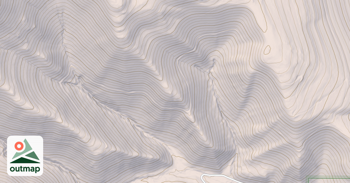 Map of BURTON CREEK A