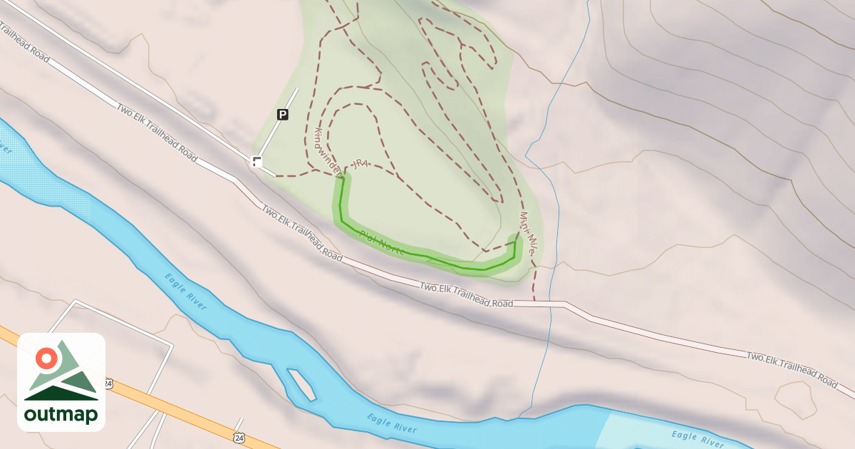 Map of P'al Norte