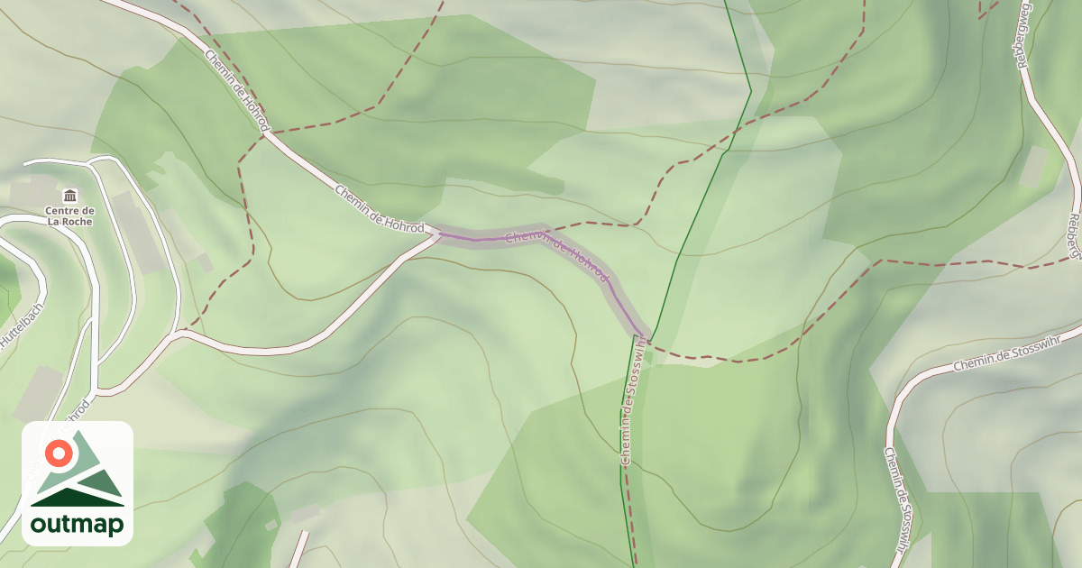 Map of Chemin de Hohrod