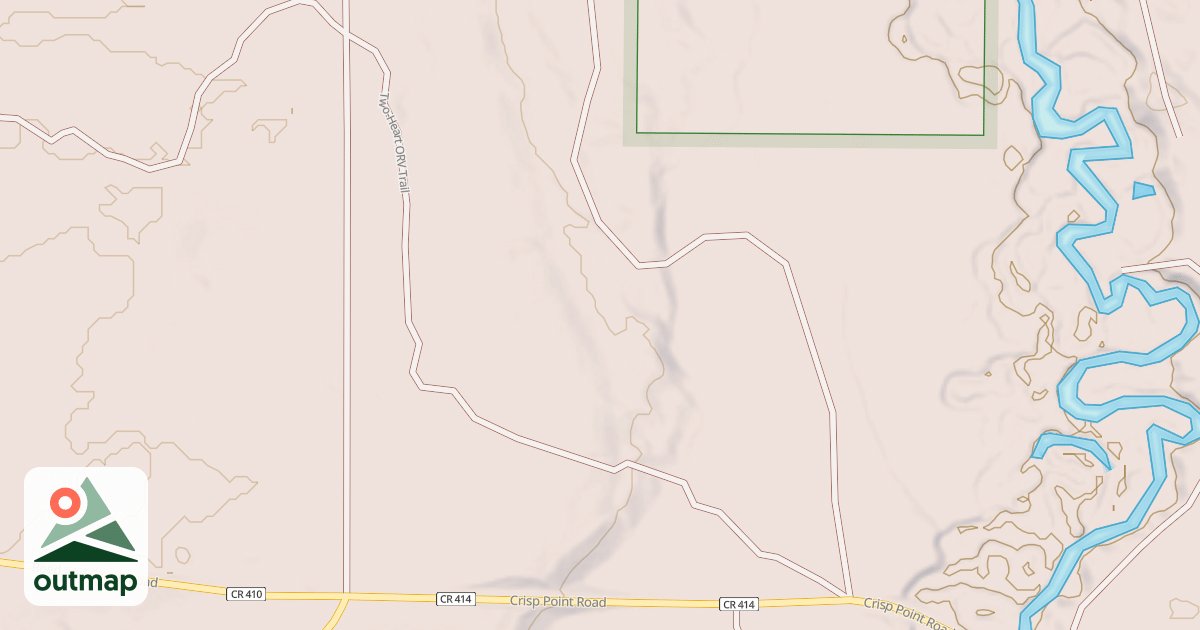Map of Two-heart Trail
