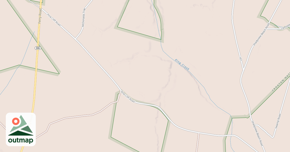 Map of PINECLIFF TOWER ROAD