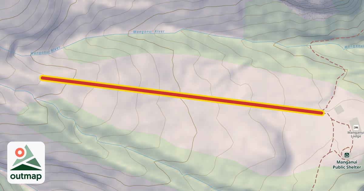 Map of T-Bar