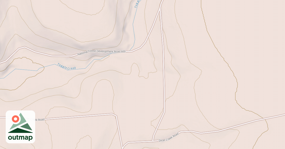 Map of USFS Motor Vehicle Use Map Roads {9739E1E5-520B-4EC3-BAD4-6EBF75A68972}