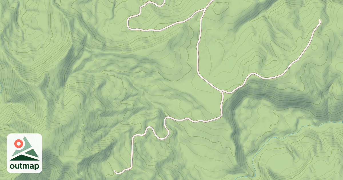 Map of USFS Motor Vehicle Use Map Roads {EAD7C4D9-7D96-4373-BDE6-4CF4E1F0777A}