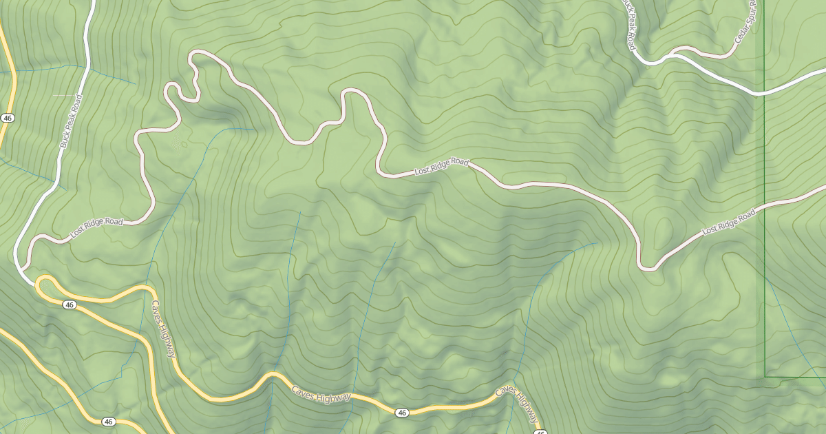 Map preview of LOST RIDGE