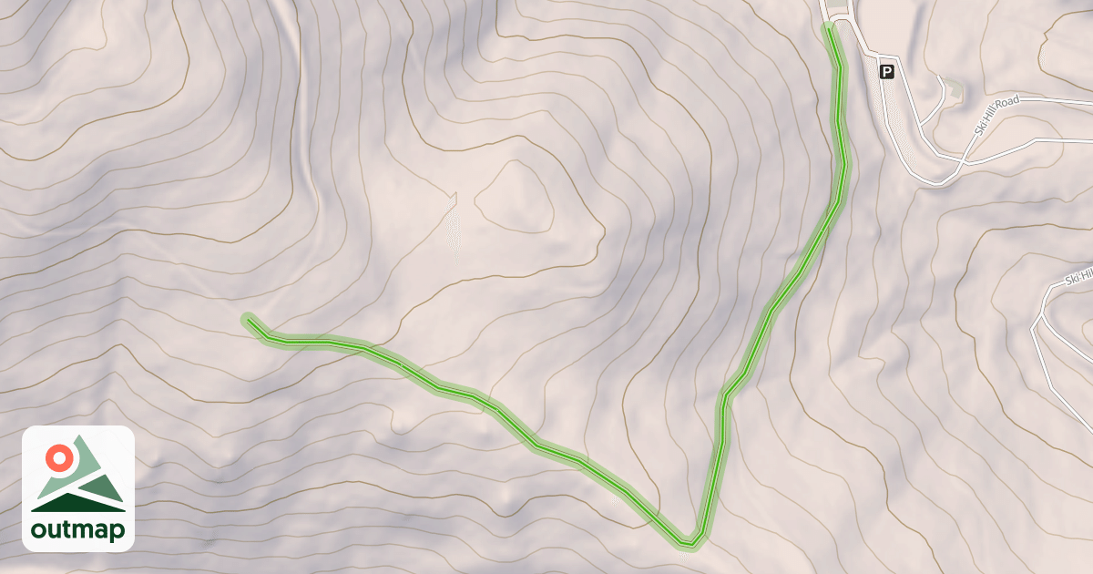 Map of Lighting Ridge Road