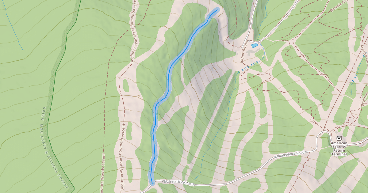 Map preview of Lower Drifter