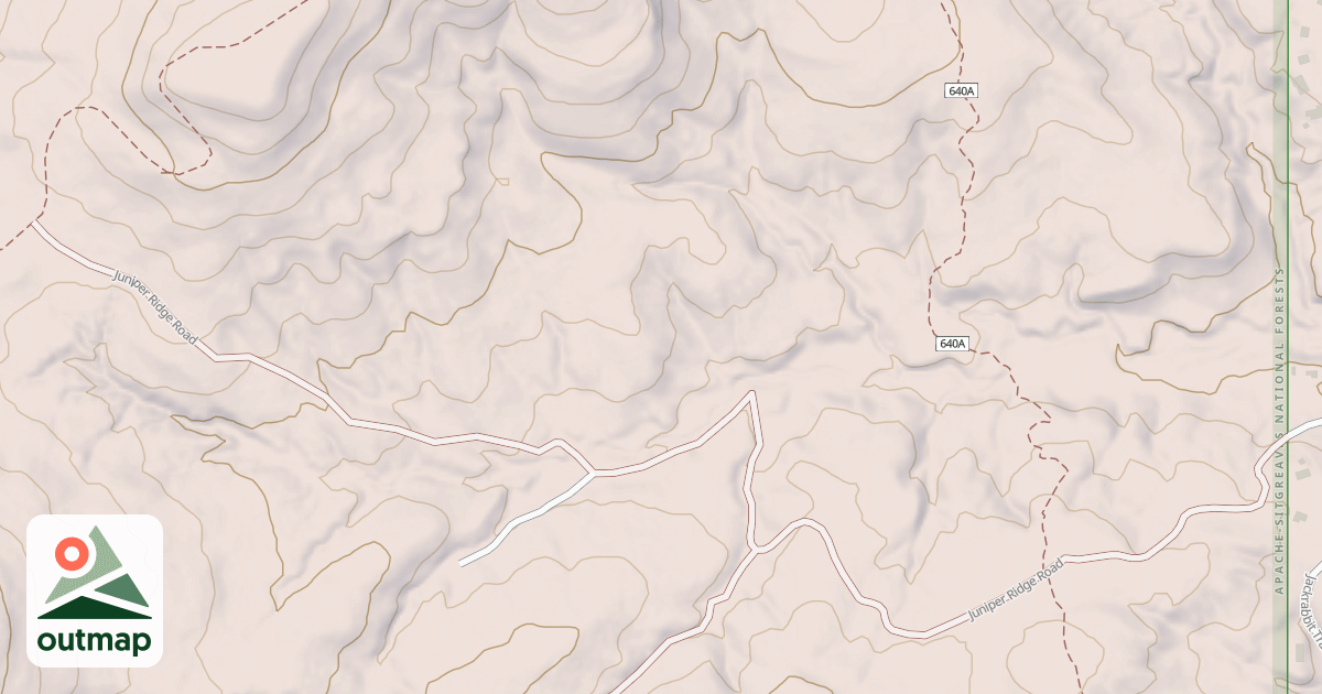 Map of USFS National Forest System Roads {84727EA9-E434-4317-B122-4B92FF7350F5}