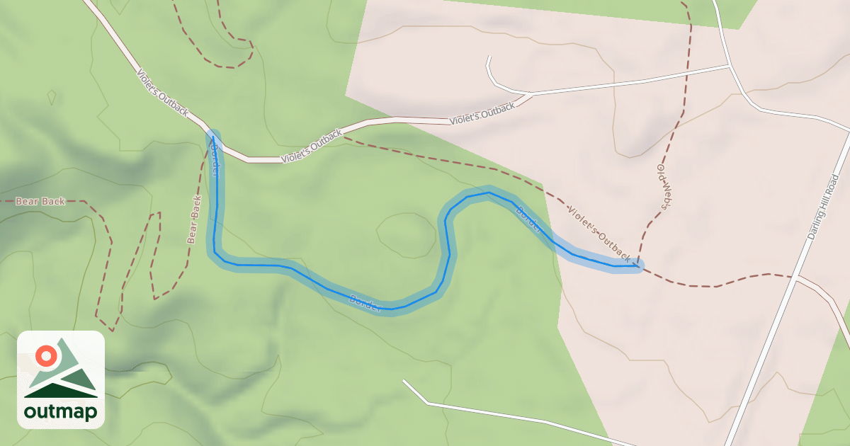 Map of Border