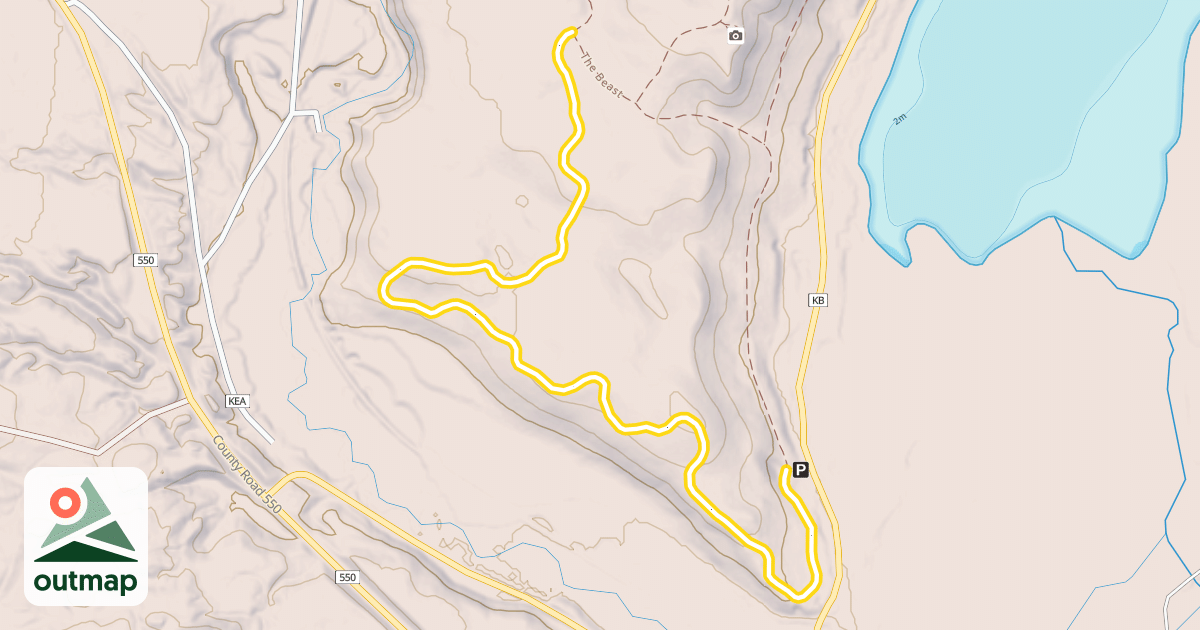 Map of Wilson Creek