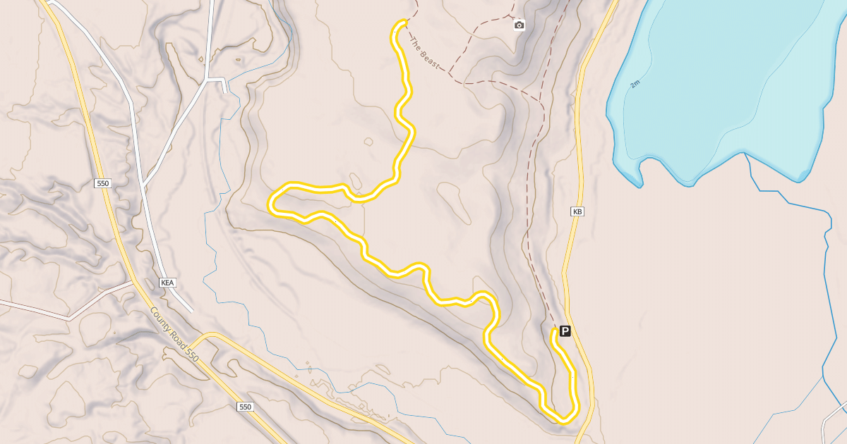 Map preview of Wilson Creek