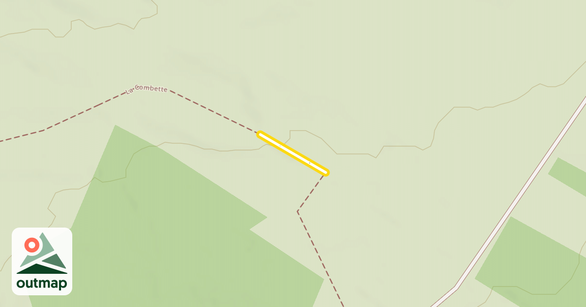 Map of La Combette