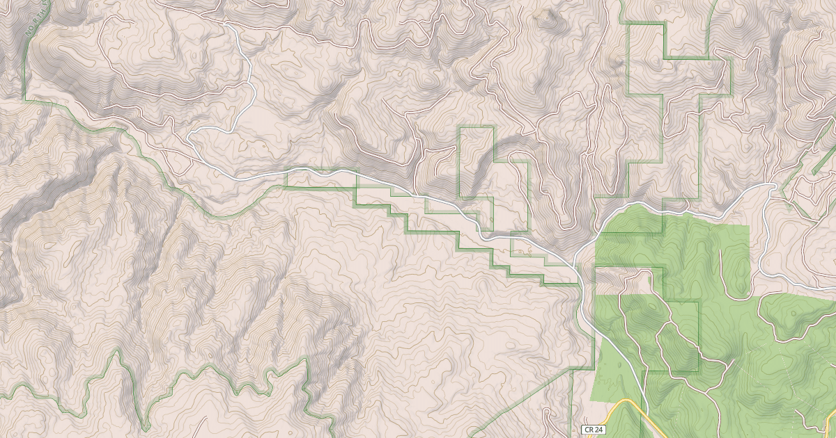 Map preview of GRANITE CREEK