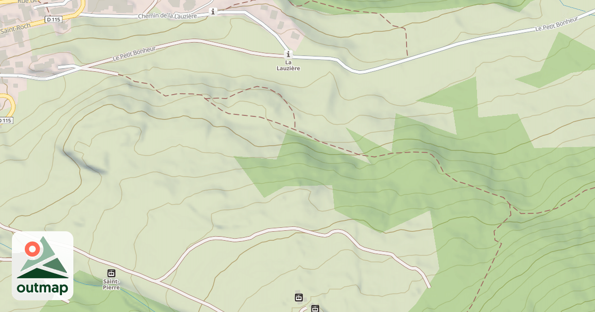 Map of Val Cenis Turbo