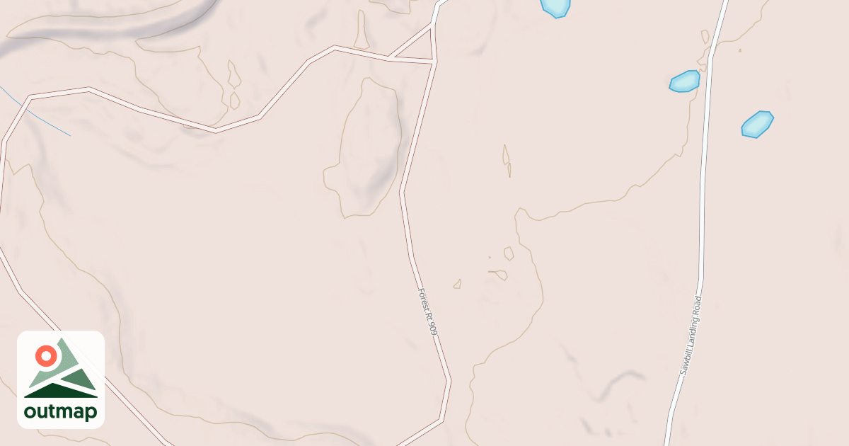 Map of FR 909 SPUR A