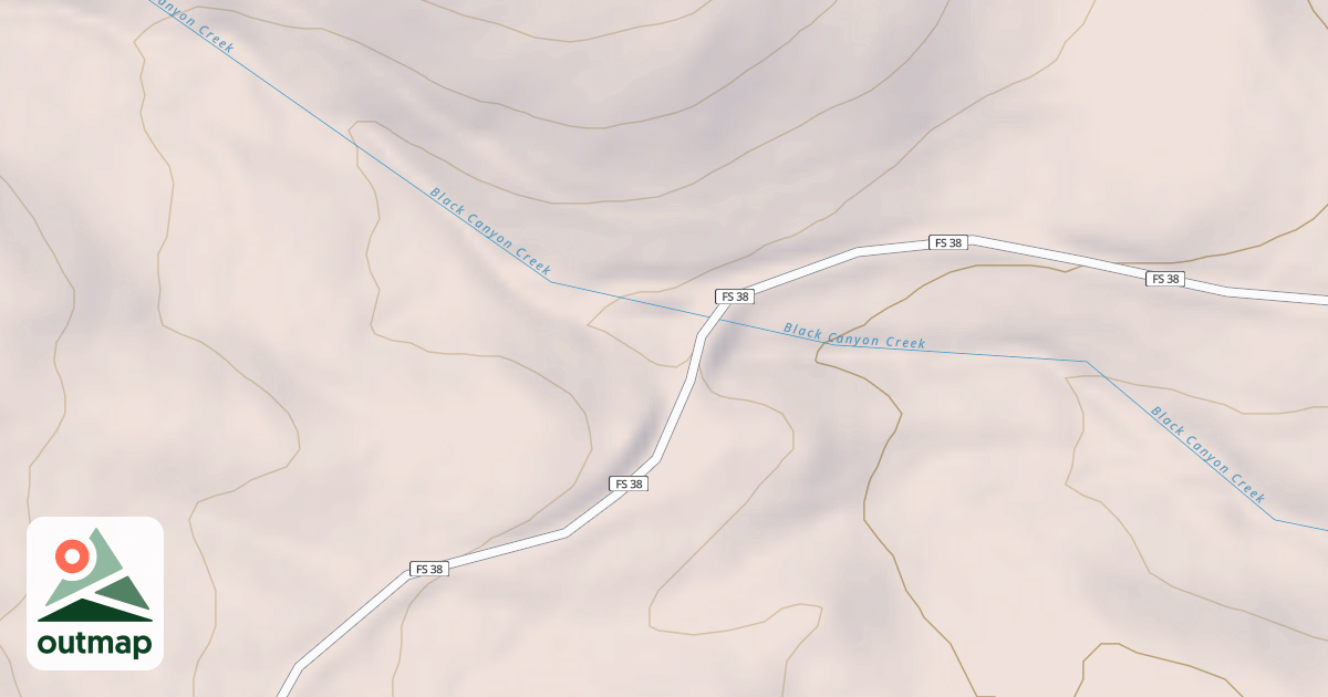 Map of USFS Motor Vehicle Use Map Roads {16E90A82-3AA2-475F-A7E6-09DB7A34E445}