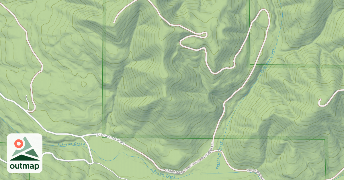 Map of USFS National Forest System Roads {544907C3-EF24-46A2-9F9D-03B1033EE1DC}